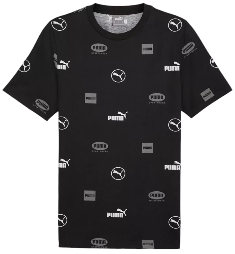 Puma T-Shirt Power Aop Black