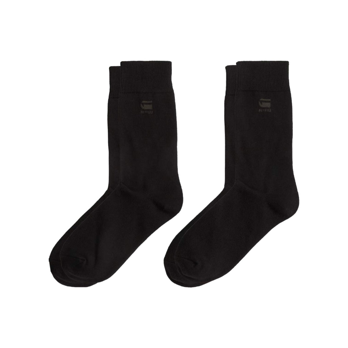 Gstar Sox Burger 2Pack Black