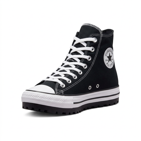 Converse City Trek Black And White