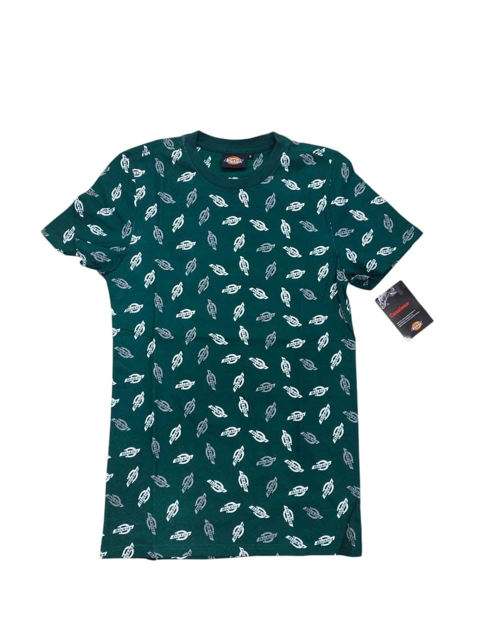 Dickies Crew All Over Print Rainforest Green