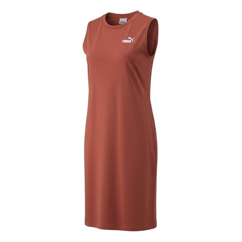 Puma Dress Essential Sleeveless Exotic Red