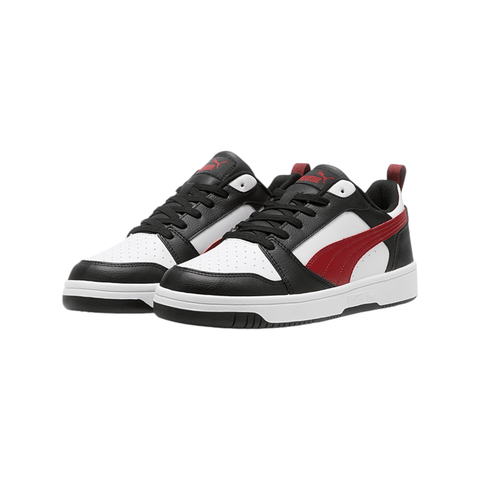 Puma Rebound V6 Low White/Dark Red