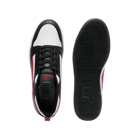 Puma Rebound V6 Low White/Dark Red