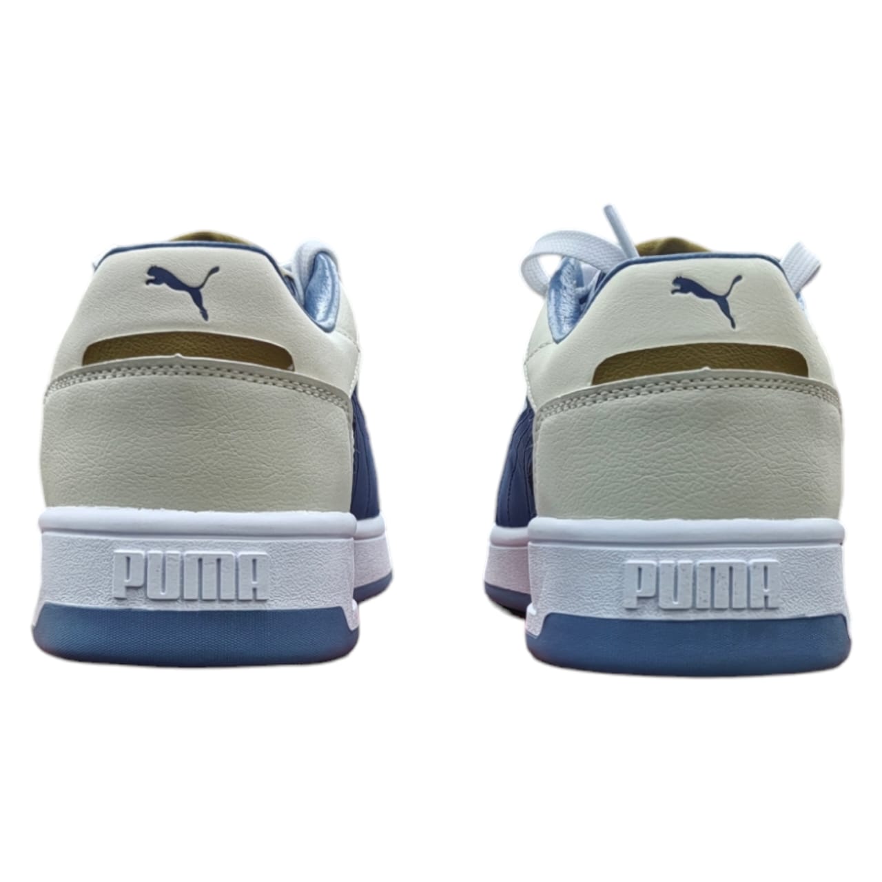 Puma Court Classic Street Unisex Low Top Sneaker - Blue & Alpine Snow