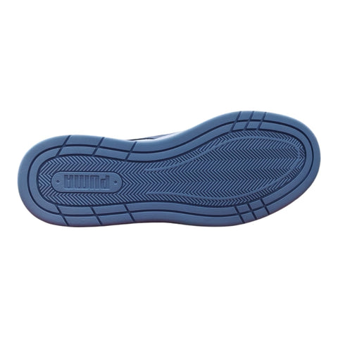 Puma Court Classic Street Unisex Low Top Sneaker - Blue & Alpine Snow
