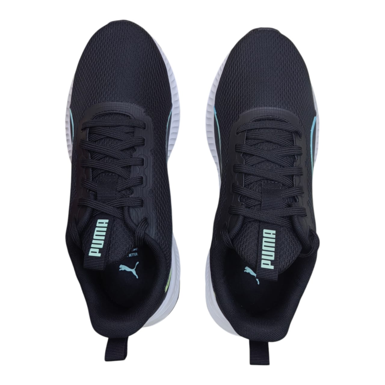 Puma Flyer Lite 3 Unisex Trainer - Black & Fizzy Blue