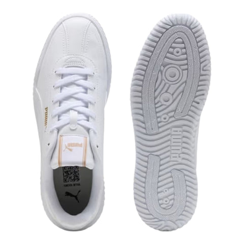 Puma Club Kayzer Low Top Unisex Sneaker - White & Gold