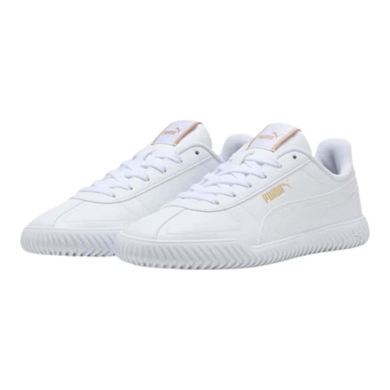 Puma Club Kayzer Low Top Unisex Sneaker - White & Gold