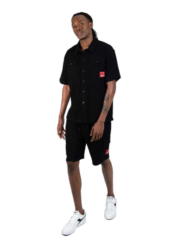 Diadora Short Set Inigo/Ronan Black