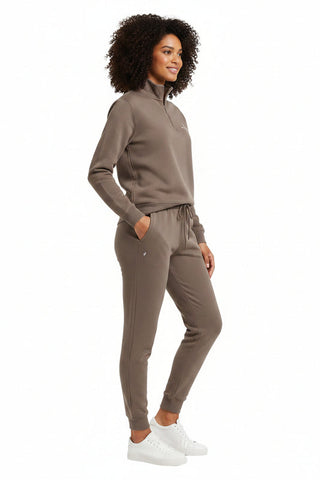Polo Tracksuit Ladies Harper Iron Grey