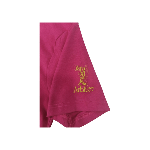Arbiter Golf T-Shirt Articolo Magenta Pink