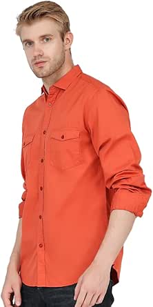 Dickies 847 Long Sleeve Shirt Pumpkin Orange