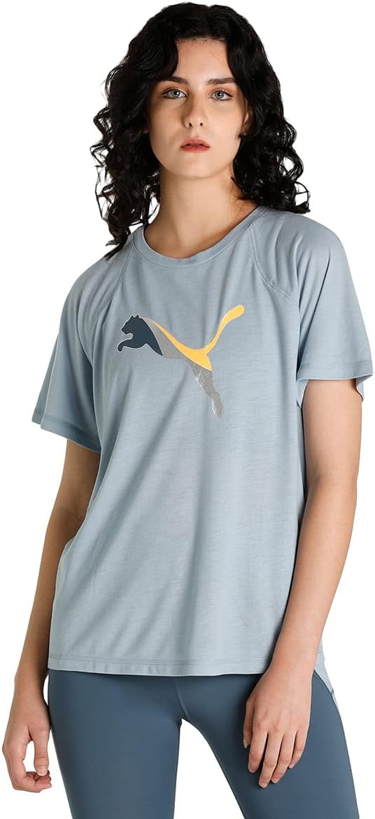 Puma T-Shirt Womens Evostripe Blue