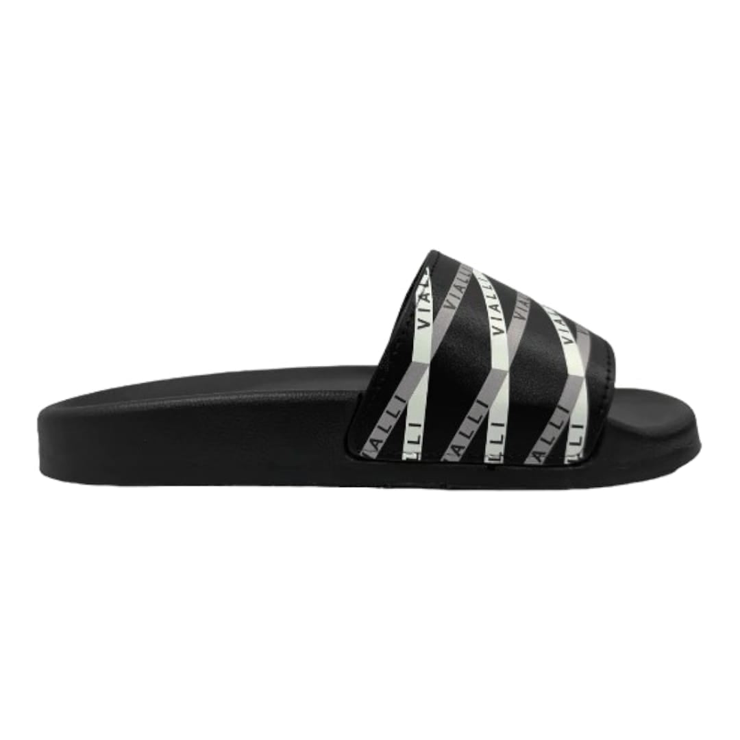 Vialli Sandal Santoriano Slide Black