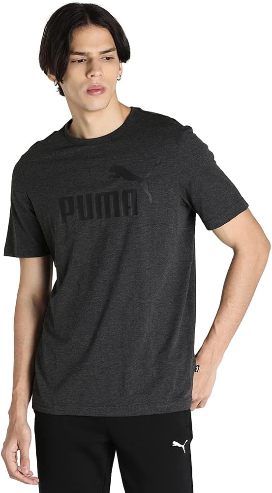 Puma T-Shirt Ess No1 Dark Grey
