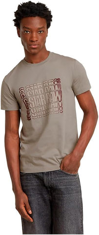 Gstar Crew Gradient Elephant Skin Grey