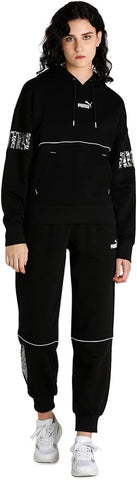 Puma Ladies Tracksuit Power Safari Black