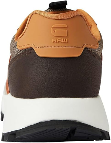 G Star Sneakertheq Run Taupe/Orange/Brown