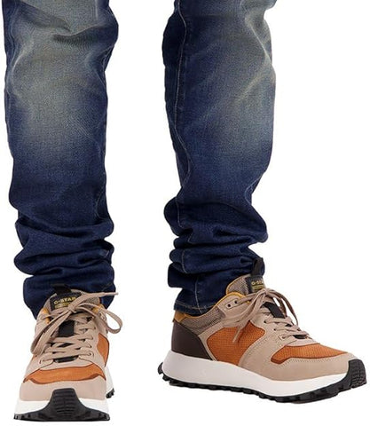 G Star Sneakertheq Run Taupe/Orange/Brown