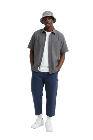 Dickies Bucket Hat Hickory Stripe Navy/White