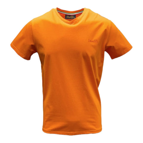 Vialli Crew Bold Orange T-Shirt