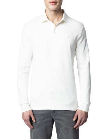 Polo Golfer Ls Essential Pique White