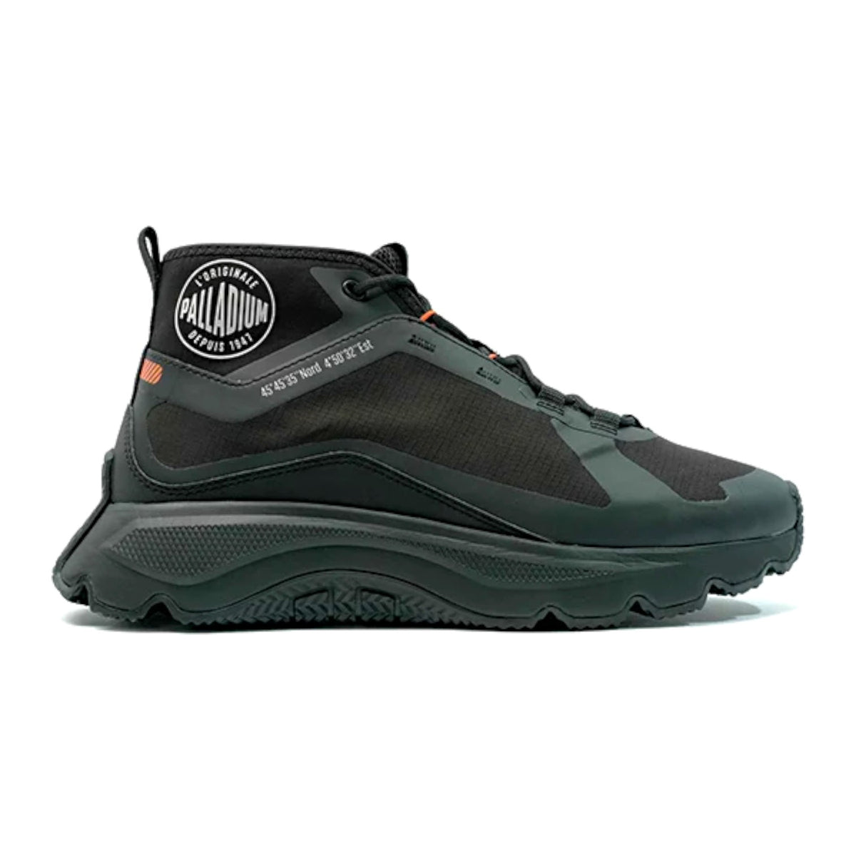 Palladium Thunder Mid | Black – Tech Comfort & Outdoor Protection