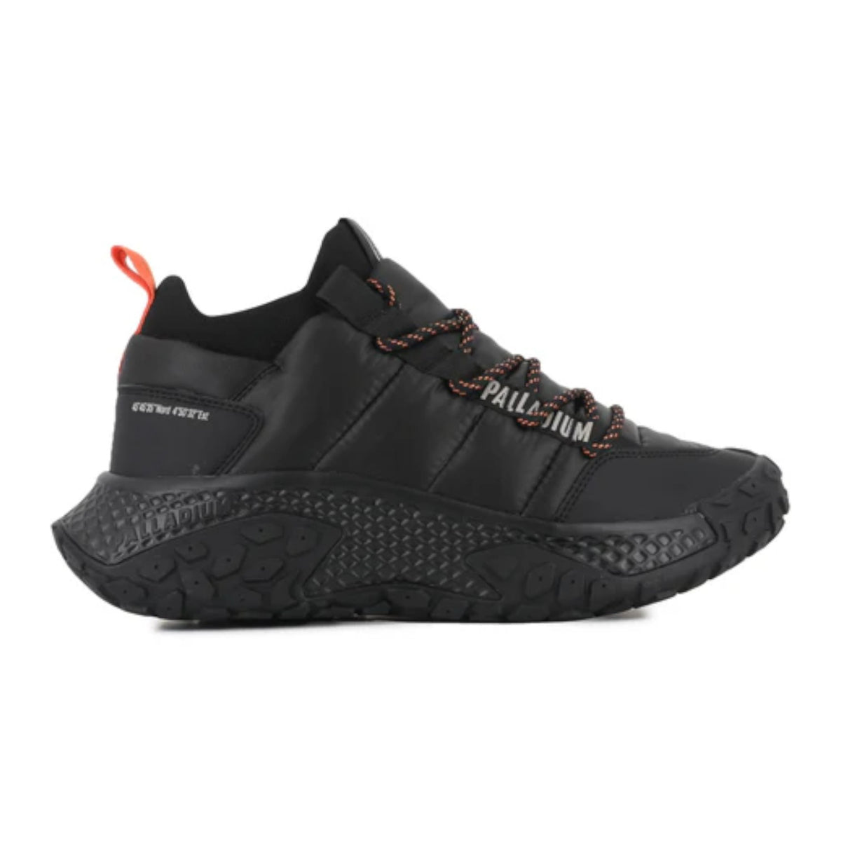 Palladium Offbound Inflated – Black | Water-Repellent Ripstop