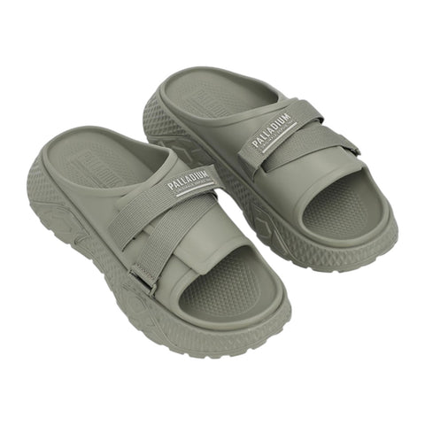 Palladium Offbound Slide – Vetiver Olive | Comfortable Adjustable Slides
