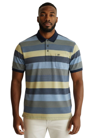 Brentwood Golfer Dron Multi Navy