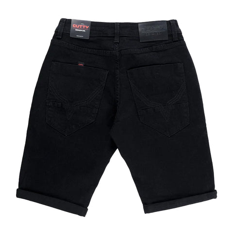 Cutty Bermuda Sting Denim Black