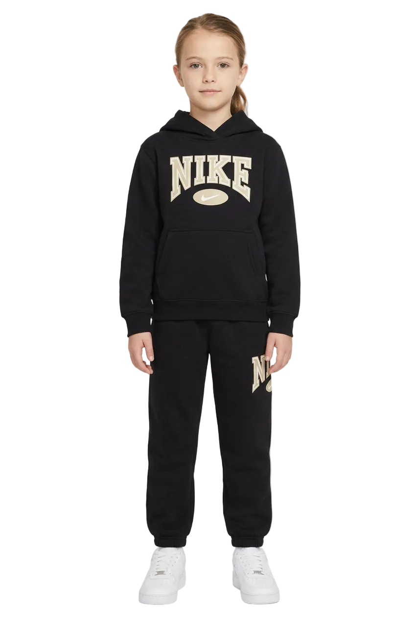 Nike Kids Tracksuit Game Day Essential Black And Khaki