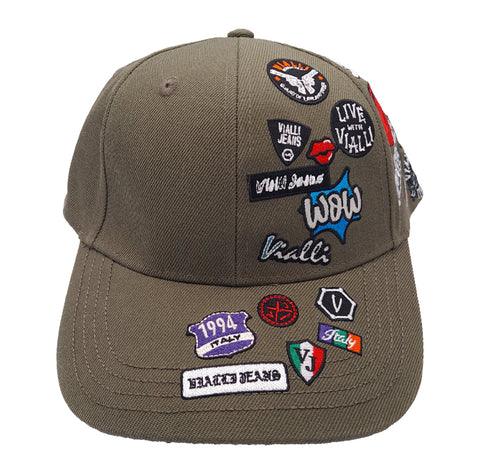 Vialli Cap Irminio Olive