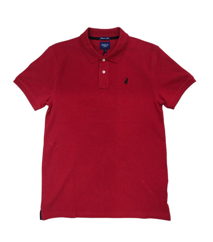 Polo Golfer Pique Crimson
