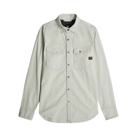 Gstar Shirt Vintage Ripstop Mercury Grey