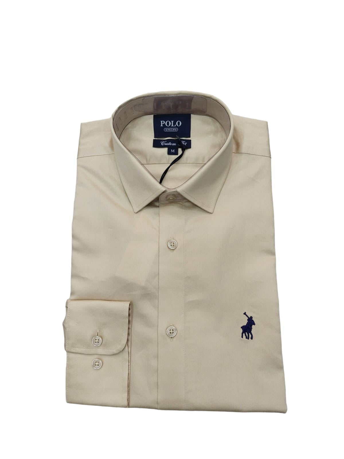 Polo Custom Fit Sateen Shirt