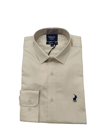 Polo Custom Fit Sateen Shirt