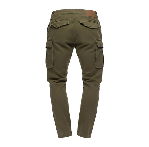 Cutty Roadster Cotton Cargo Pants – Fatigue Green