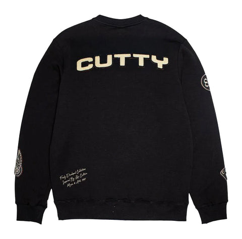 Cutty Sweat Top Spears Black