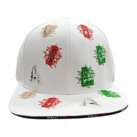 Viallli Cap Irrational Multi White