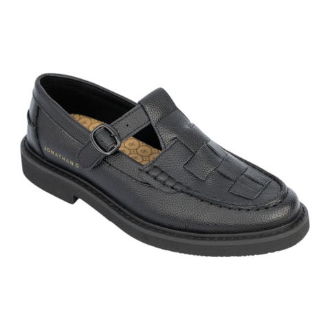 Jonathan D Zeke Sandal Loafers - Black