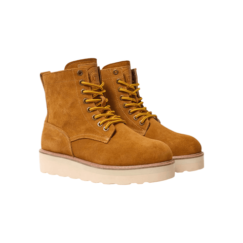 Jonathan D Denton Lace Up Camel Brown