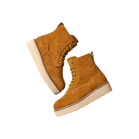 Jonathan D Denton Lace Up Camel Brown