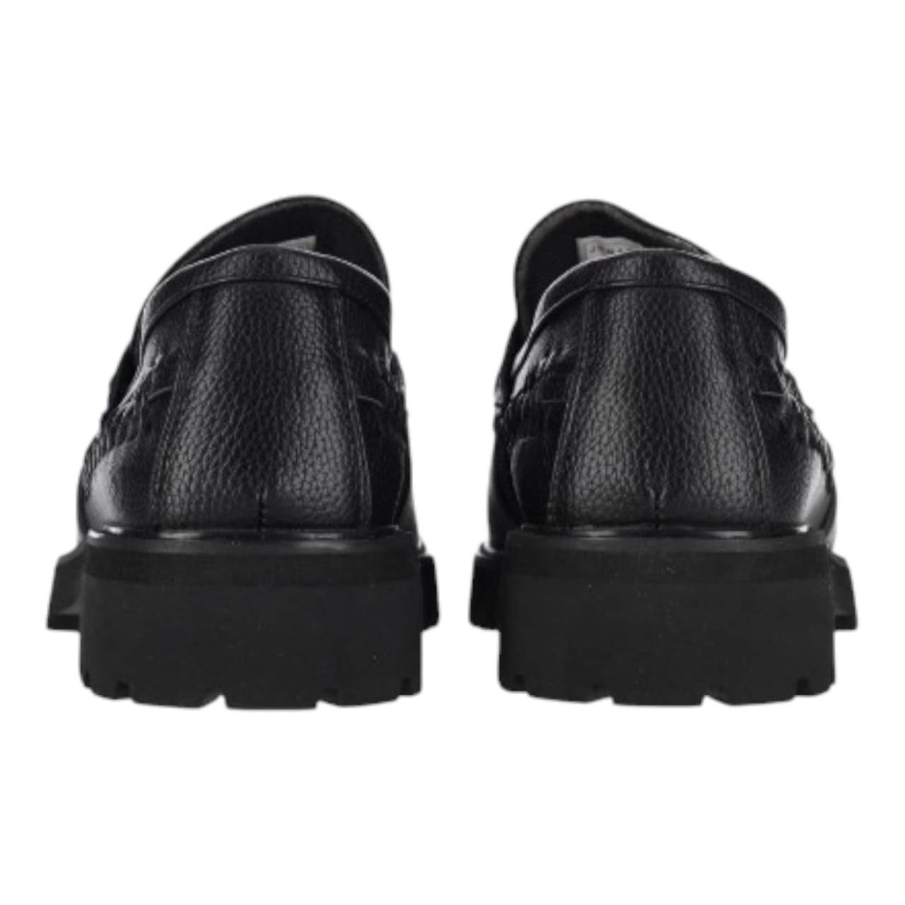Jonathan D Penny Moc Weave Loafer - Black