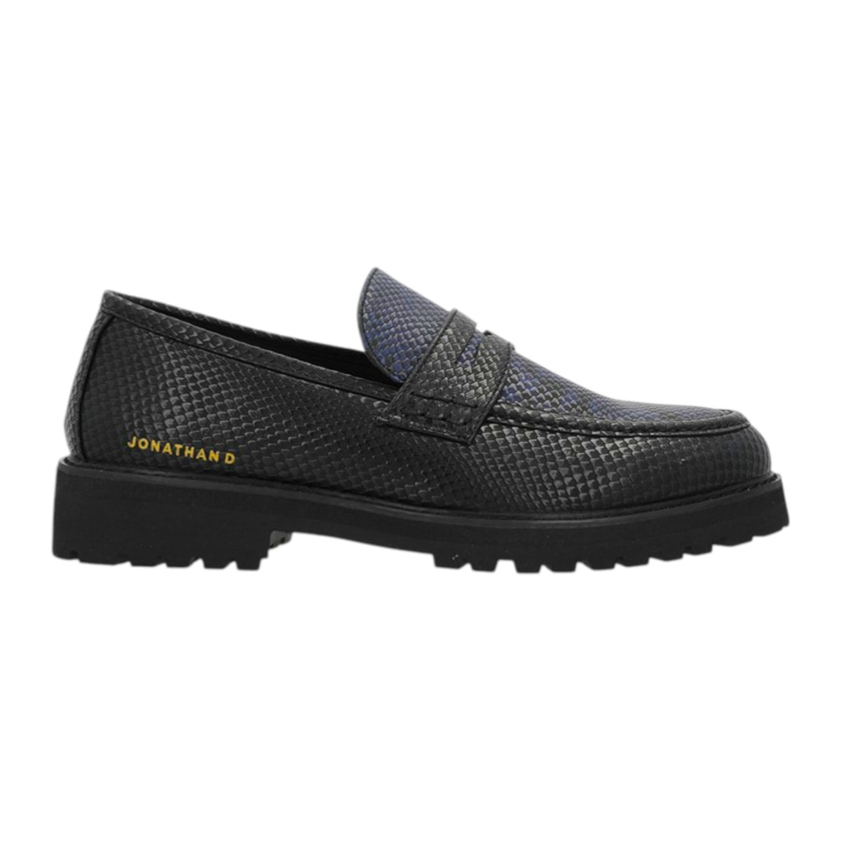 Jonathan D Penny Moc Snake Print - Eclipse Black