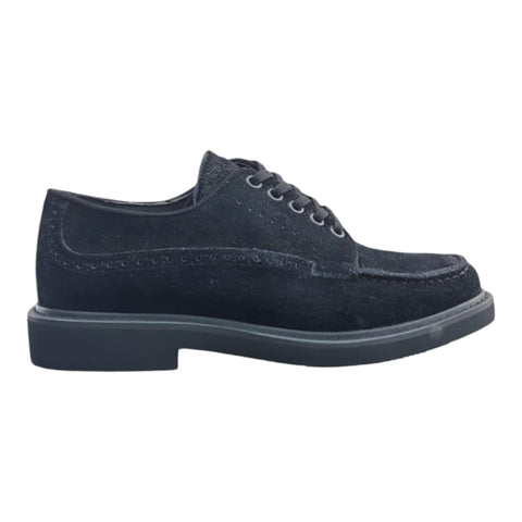 Jonathan D Noel Lace Up Suede Black