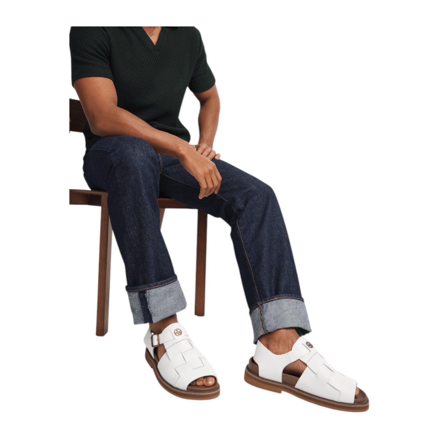Jonathan D Orion Sandals - White