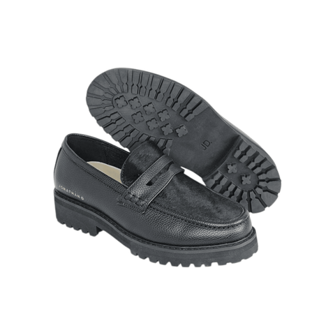 Jonathan D Penny Moc PU Pony  -Black