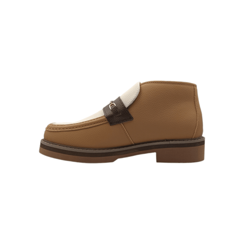 Jonathan D Mid Boot Tan/Beige