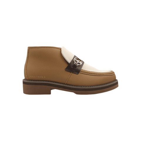 Jonathan D Mid Boot Tan/Beige